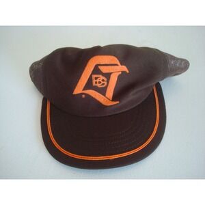 BOWLING GREEN TRUCKER  SCRIPT 90S SNAPBACK GOLF HAT CAP VINTAGE EE3